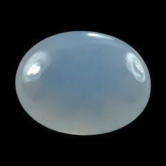 NATURAL CHALCEDONY BUFFTOP OVAL 8X6MM 1.09 Cts.