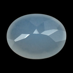 NATURAL CHALCEDONY BUFFTOP OVAL 8X6MM 1.09 Cts.