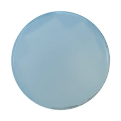 NATURAL CHALCEDONY CHECKER ROUND CAB 10.50MM 2.80 Cts.