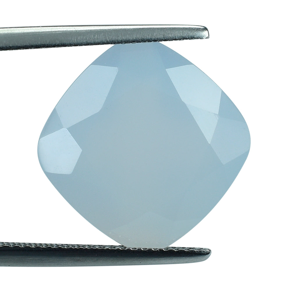 NATURAL CHALCEDONY CUT CUSHION 15MM 11.83 Cts.
