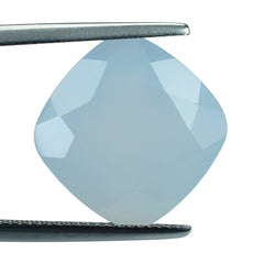 NATURAL CHALCEDONY CUT CUSHION 15MM 11.83 Cts.