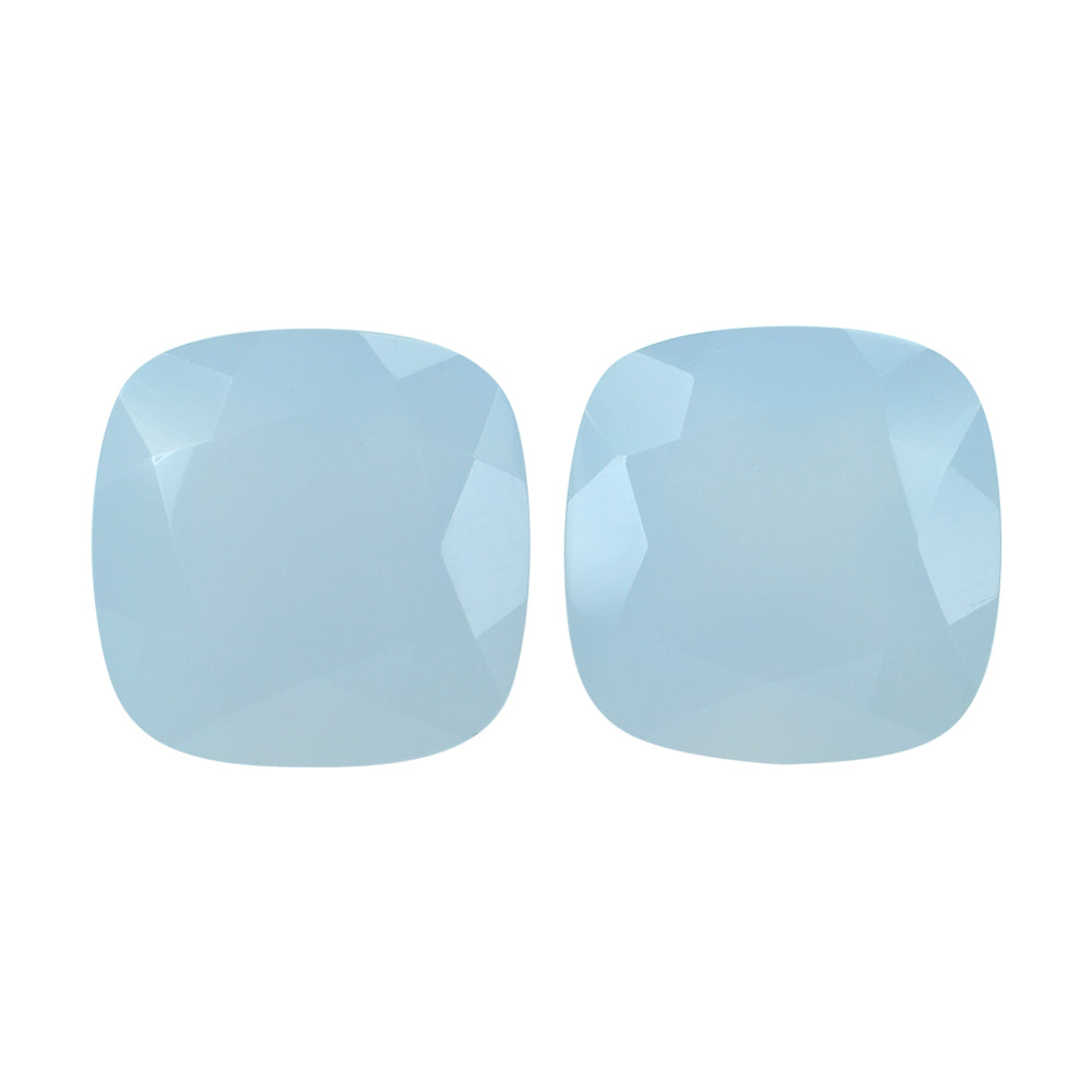 NATURAL CHALCEDONY CUT CUSHION 15MM 11.83 Cts.