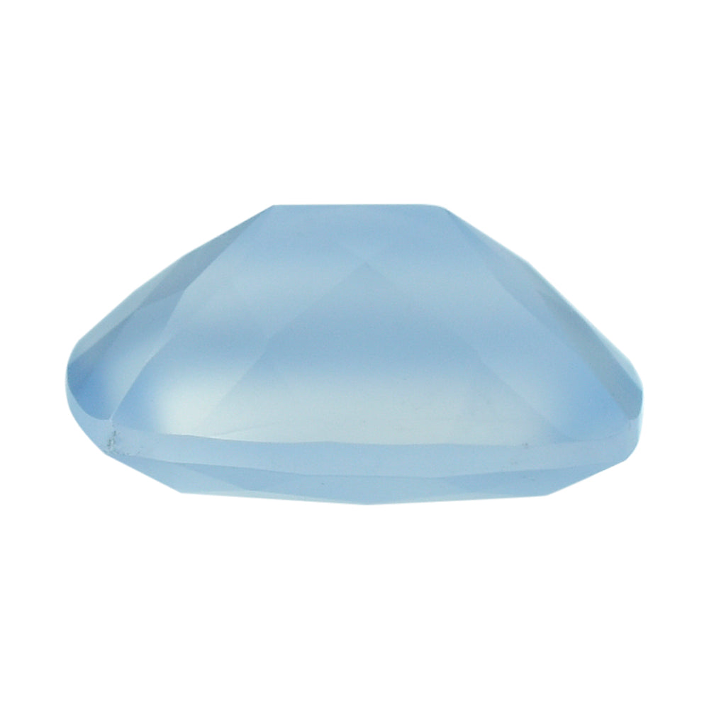 NATURAL CHALCEDONY CUT CUSHION 14X10MM 5.75 Cts.