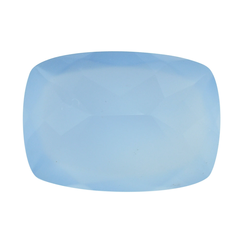 NATURAL CHALCEDONY CUT CUSHION 14X10MM 5.75 Cts.