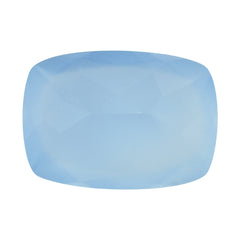 NATURAL CHALCEDONY CUT CUSHION 14X10MM 5.75 Cts.
