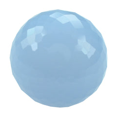 NATURAL CHALCEDONY FACETED DROPS (FULL DRILL) 18X16MM 27.90 Cts.