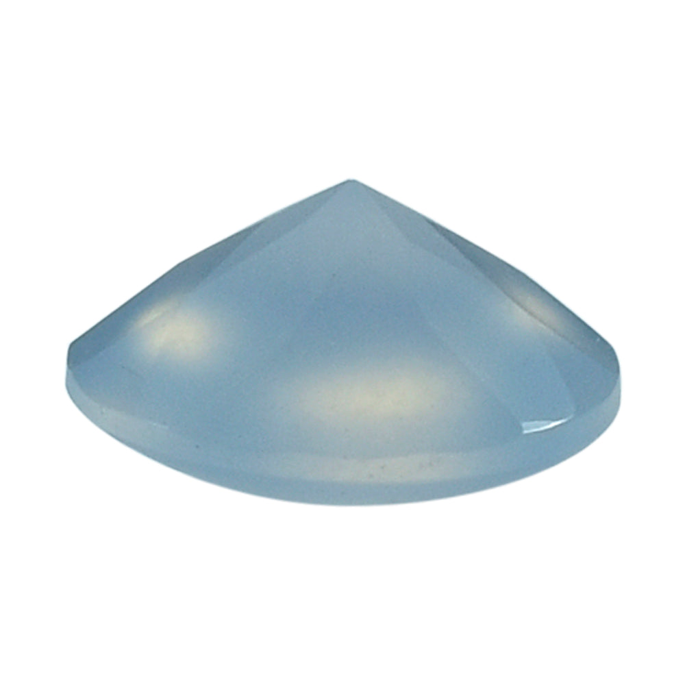 NATURAL CHALCEDONY BUFFTOP ROUND 7 MM 1.05 Cts.