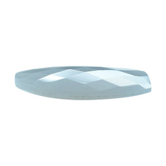 NATURAL CHALCEDONY BRIOLETTE FANCY 22X14MM 10.71 Cts.