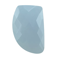 NATURAL CHALCEDONY BRIOLETTE FANCY 22X14MM 10.71 Cts.