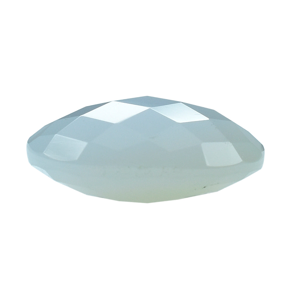 NATURAL CHALCEDONY BRIOLETTE OVAL 14X11MM 5.90 Cts.