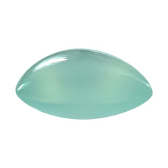 DYED PERU CHALCEDONY LENTIL TRILLION 18MM 16.04 Cts.