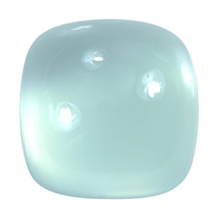 DYED PERU CHALCEDONY CUSHION CAB 10MM 4.30 Cts.