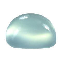 DYED PERU CHALCEDONY CUSHION CAB 10MM 4.30 Cts.