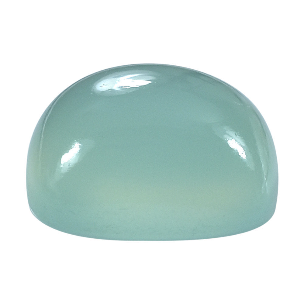 DYED PERU CHALCEDONY CUSHION CAB 14MM 12.76 Cts.