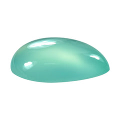 DYED PERU CHALCEDONY PEAR CAB 18X16 MM 11.70 Cts.