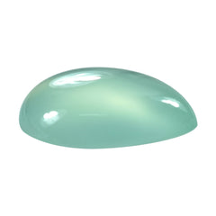 DYED PERU CHALCEDONY PEAR CAB 18X16 MM 11.70 Cts.