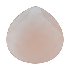 DYED PINK CHALCEDONY CHECKER PEAR CAB  20MM 12.60 Cts.