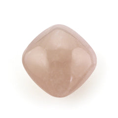 NATURAL PINK CHALCEDONY LENTIL CUSHION 16 MM 16.43 Cts.