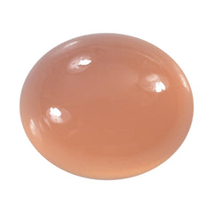 DYED PINK CHALCEDONY OVAL CAB 12X10MM 5.13 Cts.