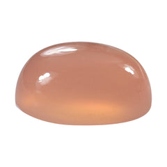 DYED PINK CHALCEDONY OVAL CAB 12X10MM 5.13 Cts.