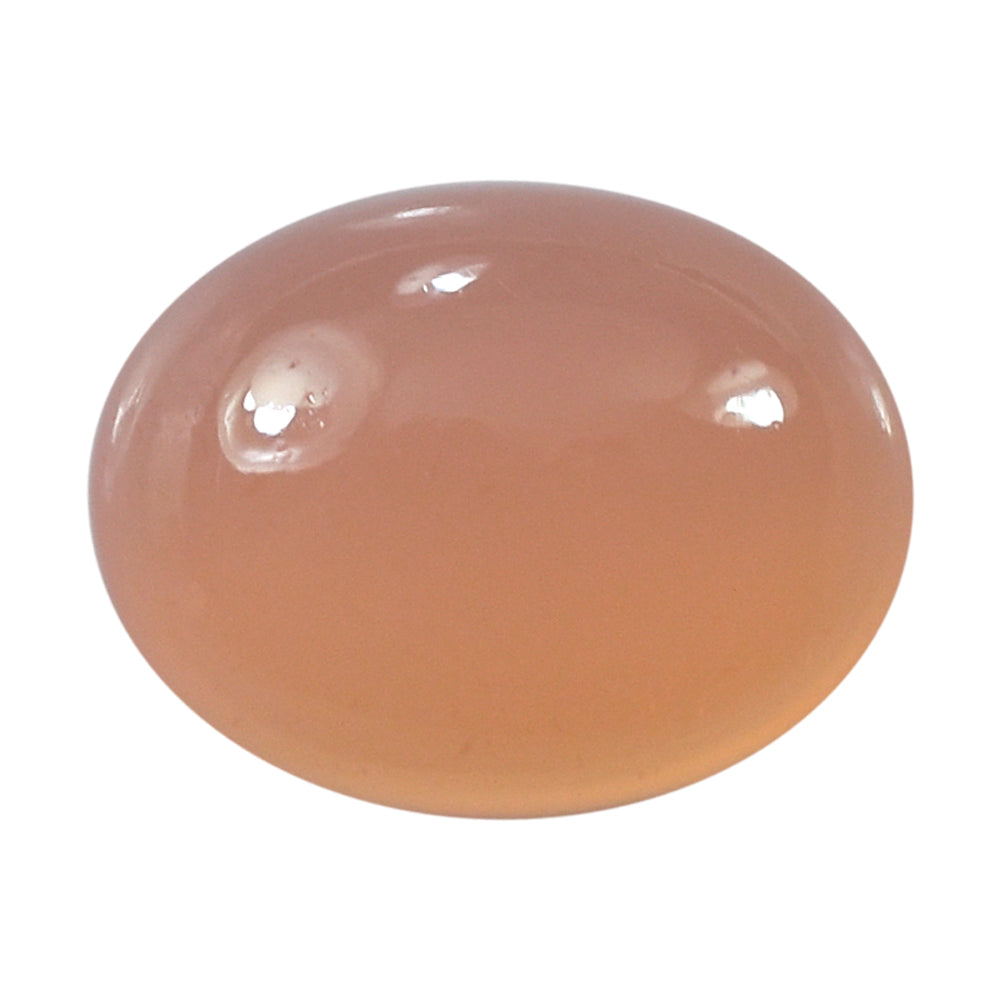 DYED PINK CHALCEDONY OVAL CAB 9X7MM 1.91 Cts.