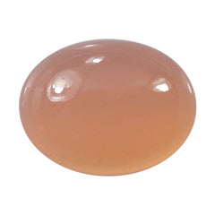 DYED PINK CHALCEDONY OVAL CAB 9X7MM 1.91 Cts.