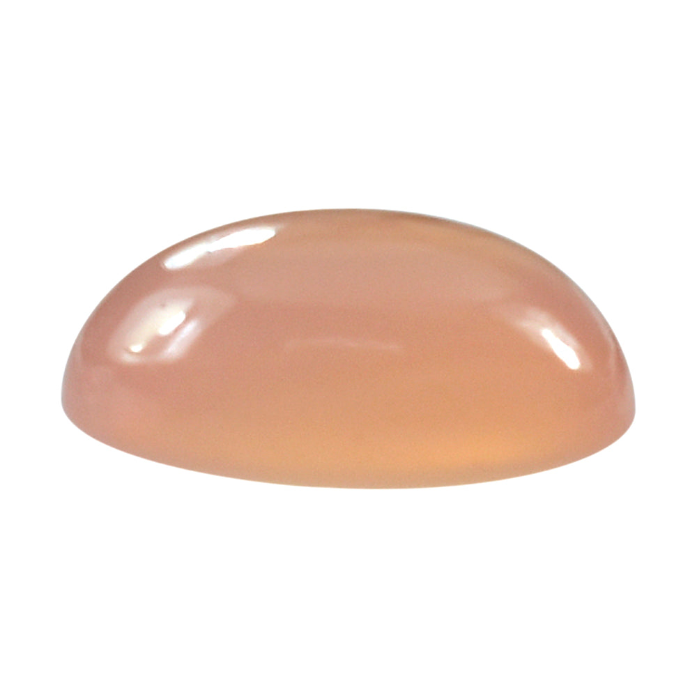 DYED PINK CHALCEDONY OVAL CAB 9X7MM 1.91 Cts.