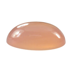 DYED PINK CHALCEDONY OVAL CAB 9X7MM 1.91 Cts.