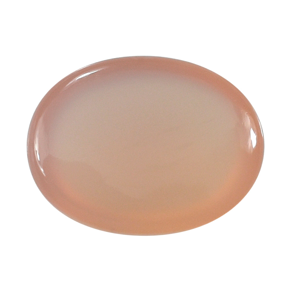 DYED PINK CHALCEDONY OVAL CAB 9X7MM 1.91 Cts.