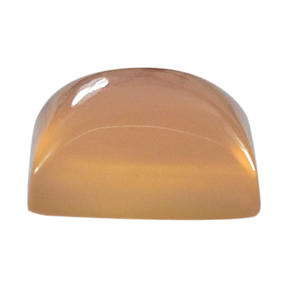 DYED PINK CHALCEDONY SQUARE CAB 6MM 1.48 Cts.