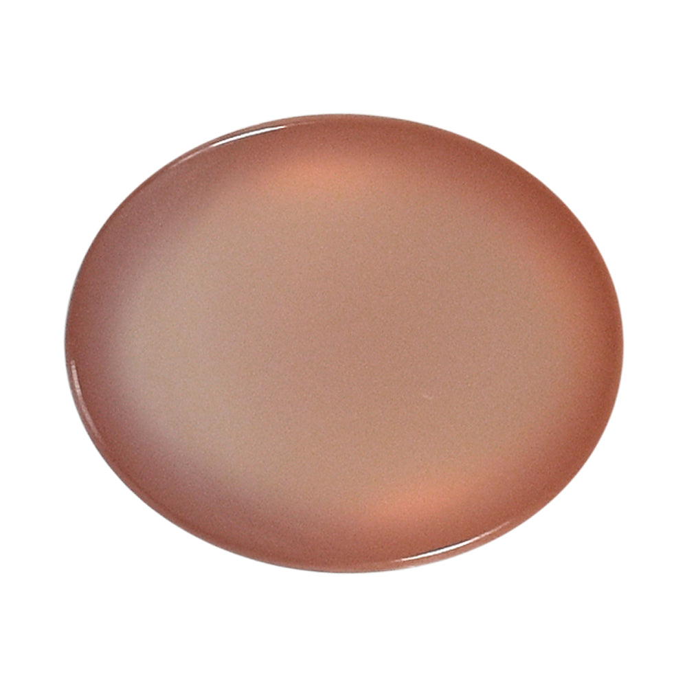 DYED PINK CHALCEDONY OVAL CAB 11X9MM 4.00 Cts.