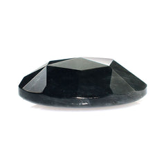 CAT'S EYE GREY ROSE CUT OVAL CAB (DARK) 14X10MM 1.17 Cts.