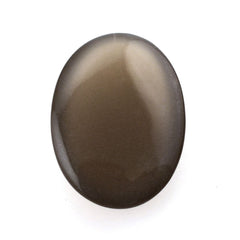 CHOCOLATE MOONSTONE OVAL CAB 14X10MM 5.14 Cts.