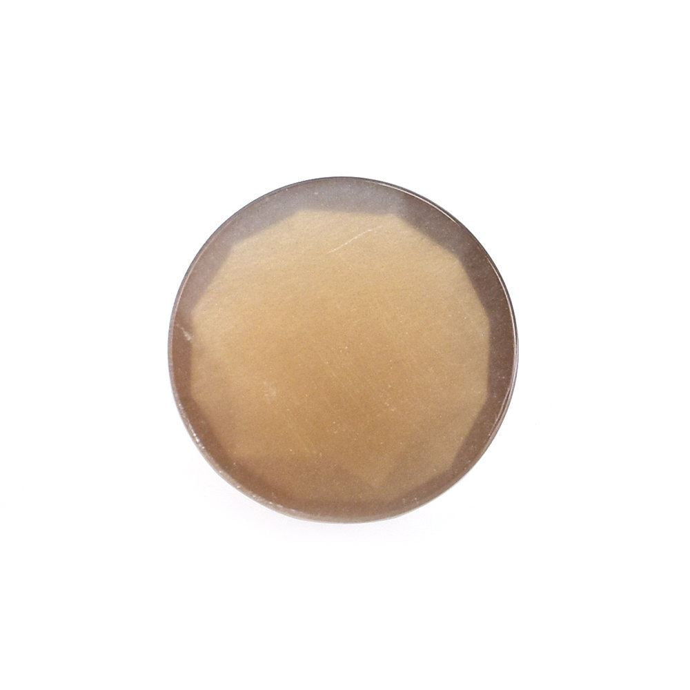 CHOCOLATE MOONSTONE ROSE CUT ROUND CAB (MEDIUM) 8.00MM 1.28 Cts.