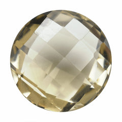 CHAMPAGNE QUARTZ BRIOLETTE ROUND 6 MM 0.85 Cts.