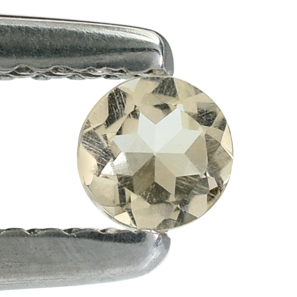 CHAMPAGNE QUARTZ CUT ROUND 3.50MM 0.15 Cts.