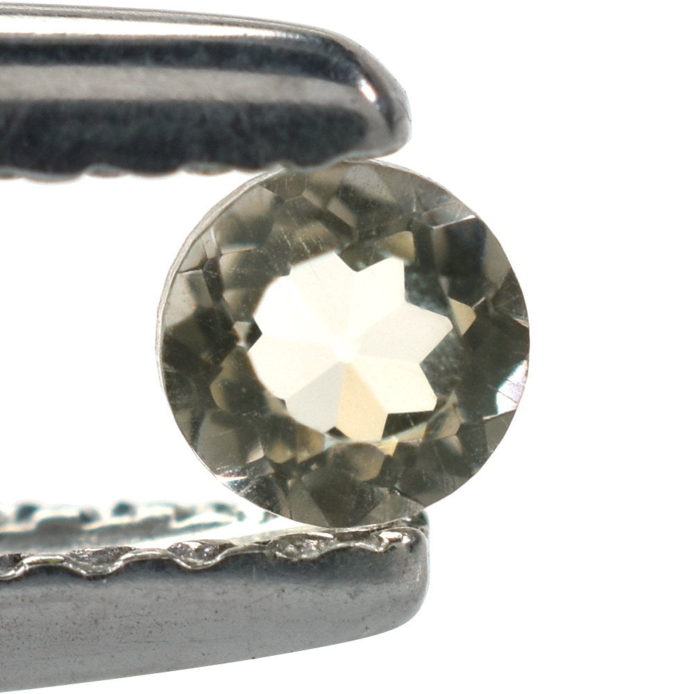 CHAMPAGNE QUARTZ CUT ROUND 3.00MM  0.11 Cts.