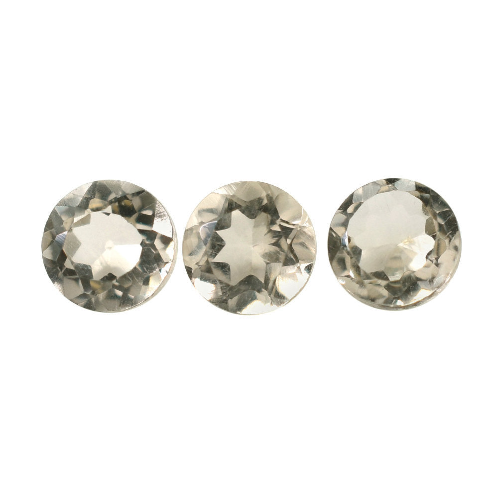 CHAMPAGNE QUARTZ CUT ROUND 3.00MM  0.11 Cts.