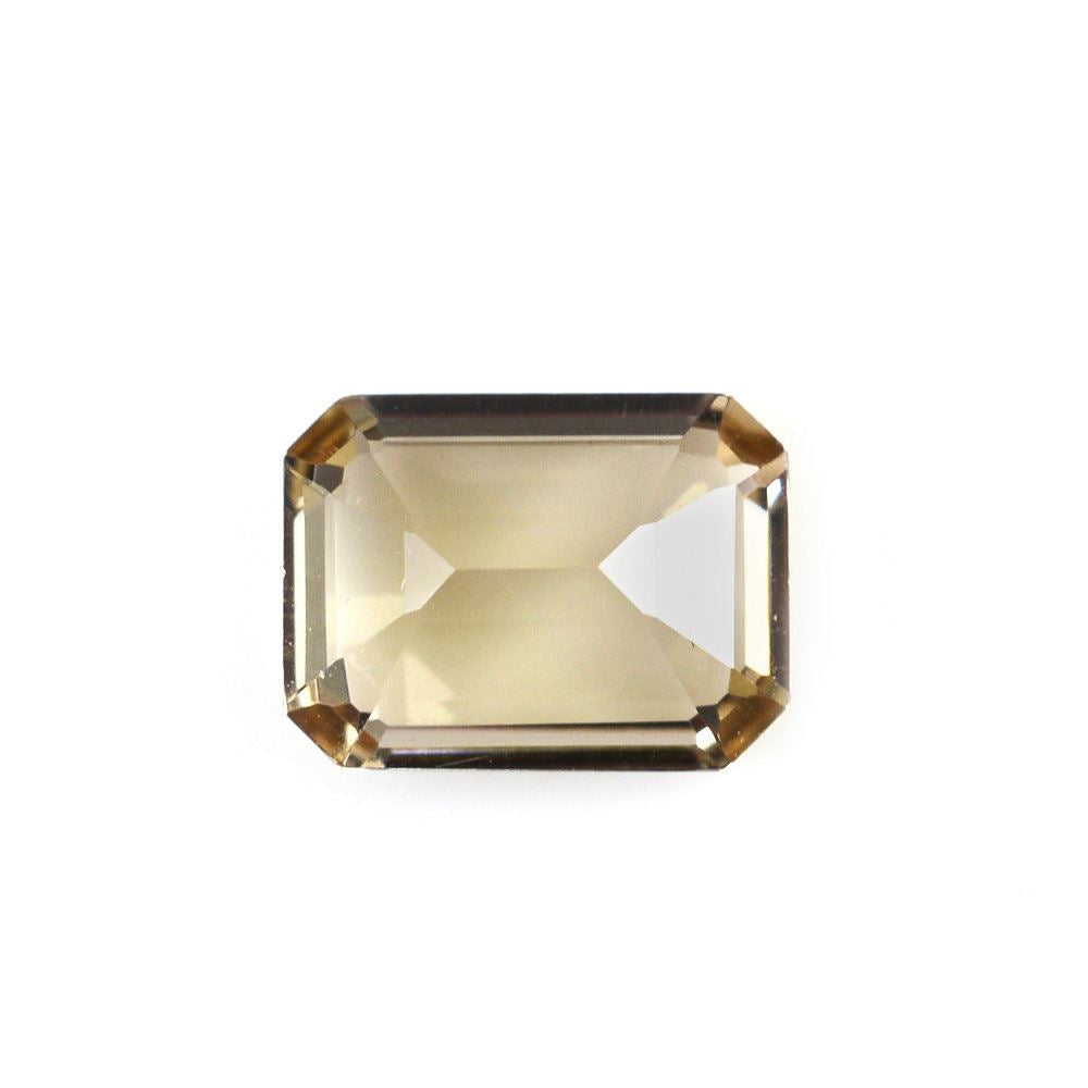 CHAMPAGNE QUARTZ CUT OCTAGON 8X6MM 1.37 Cts.