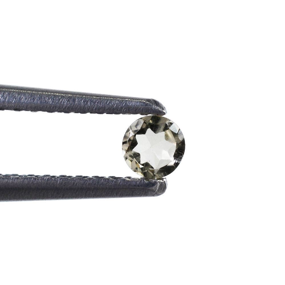 CHAMPAGNE QUARTZ CUT ROUND 3MM 0.12 Cts.