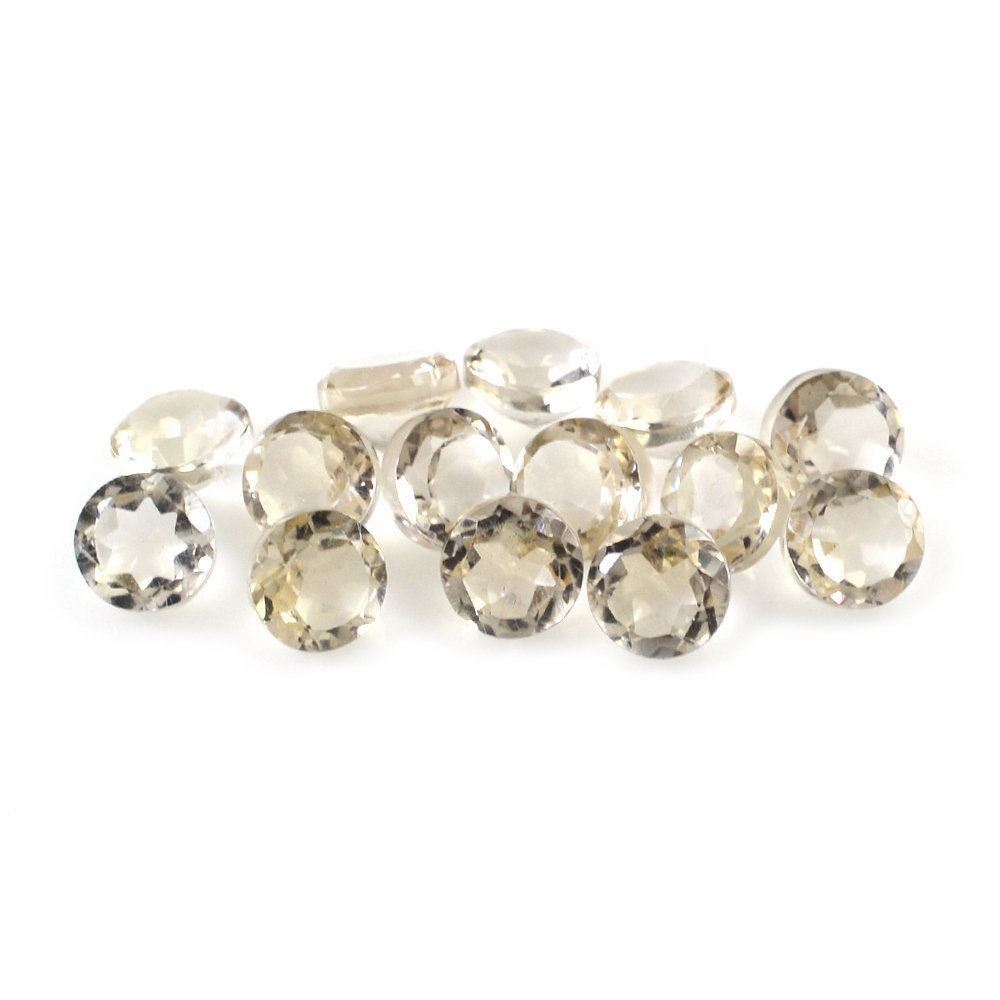 CHAMPAGNE QUARTZ CUT ROUND 3MM 0.12 Cts.