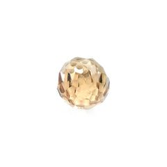 CHAMPAGNE QUARTZ FACETED DROPS (HALF DRILL-0.80MM) 7X5MM 1.47 Cts.
