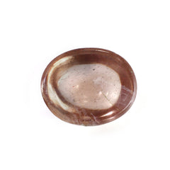 CHAMPAGNE SUNSTONE OVAL CAB 11X9MM 2.94 Cts.