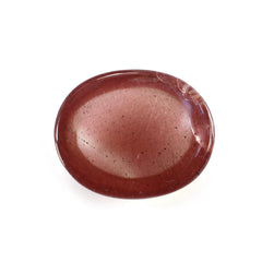 CHAMPAGNE SUNSTONE OVAL CAB 11X9MM 3.13 Cts.