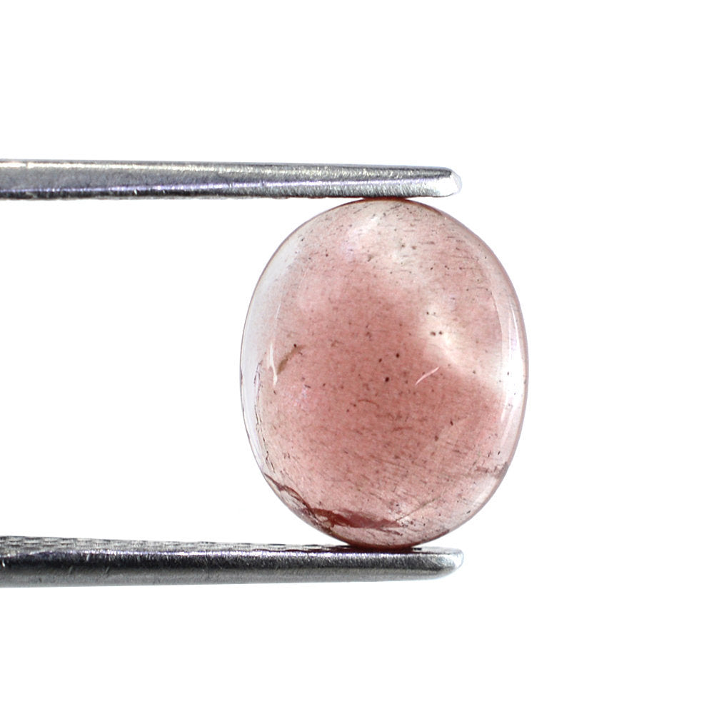 CHAMPAGNE SUNSTONE OVAL CAB 11X9MM 3.13 Cts.