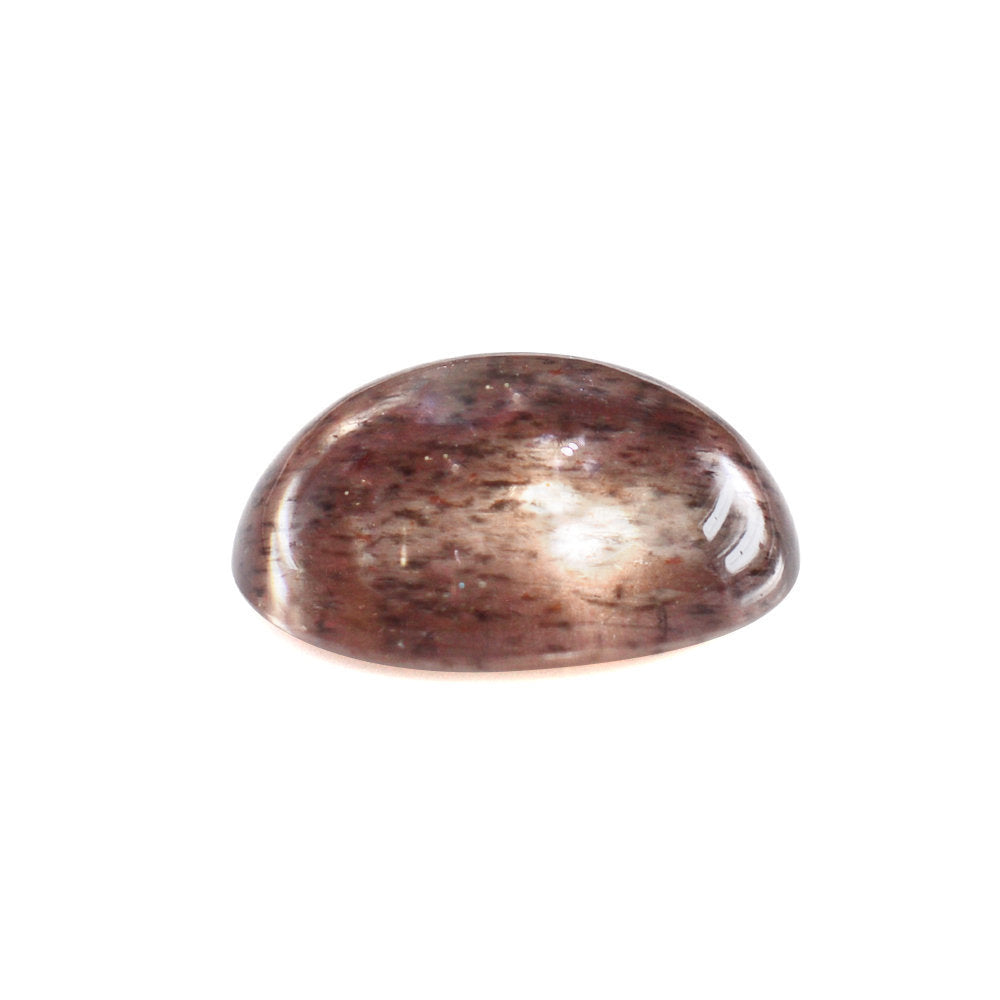 CHAMPAGNE SUNSTONE OVAL CAB 11X9MM 3.07 Cts.