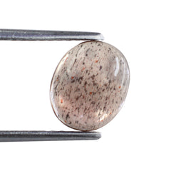 CHAMPAGNE SUNSTONE OVAL CAB 11X9MM 3.07 Cts.