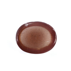 CHAMPAGNE SUNSTONE OVAL CAB 10X8MM 2.48 Cts.