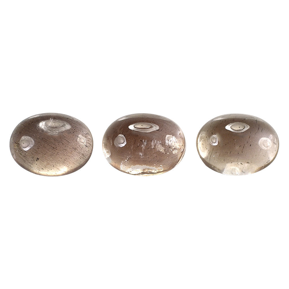 CHAMPAGNE SUNSTONE OVAL CAB 8X6MM 1.19 Cts.