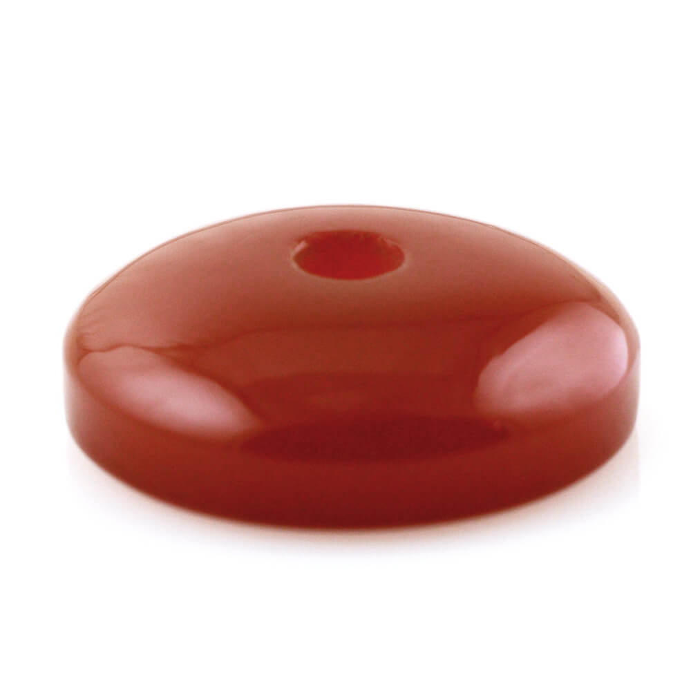 CARNELIAN ROUND CAB (1ST) (FULL DRILL) 16MM 10.35 Cts.